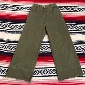 Rachel Comey Legion Pants in Olive Green